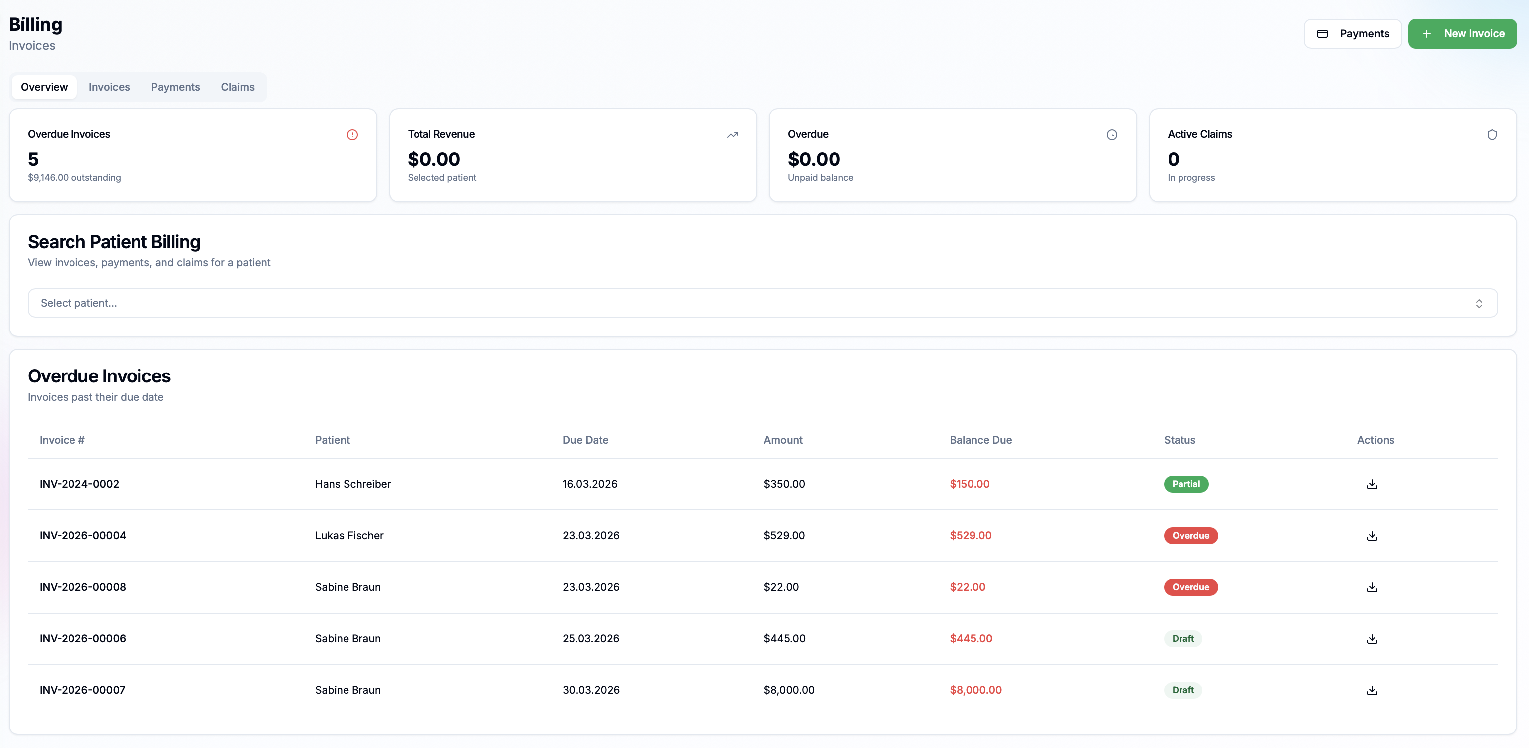 Billing & Invoicing